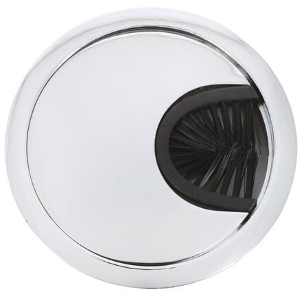 5 Passe-fils Ronds Uxcell 14mm – Noir, En Nylon, Pour Protection De Câbles
